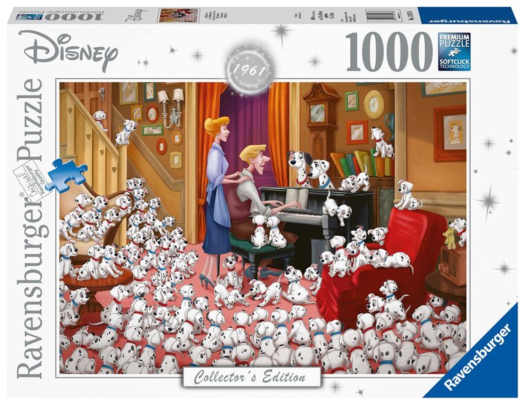 Product Image for Ravensburger Pussel, Disney - 101 Dalmatinerna, 1000 bitar