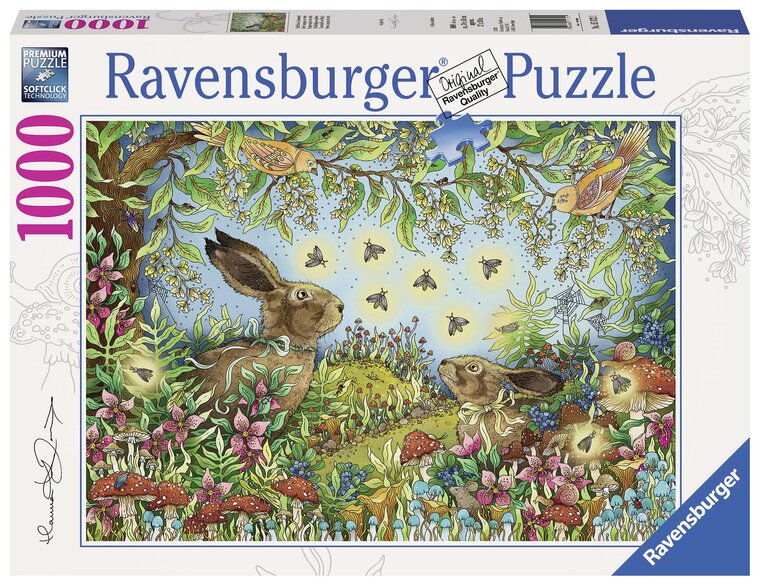 Product Image for Ravensburger Pussel - Nocturnal Forest Magic 1000 bitar