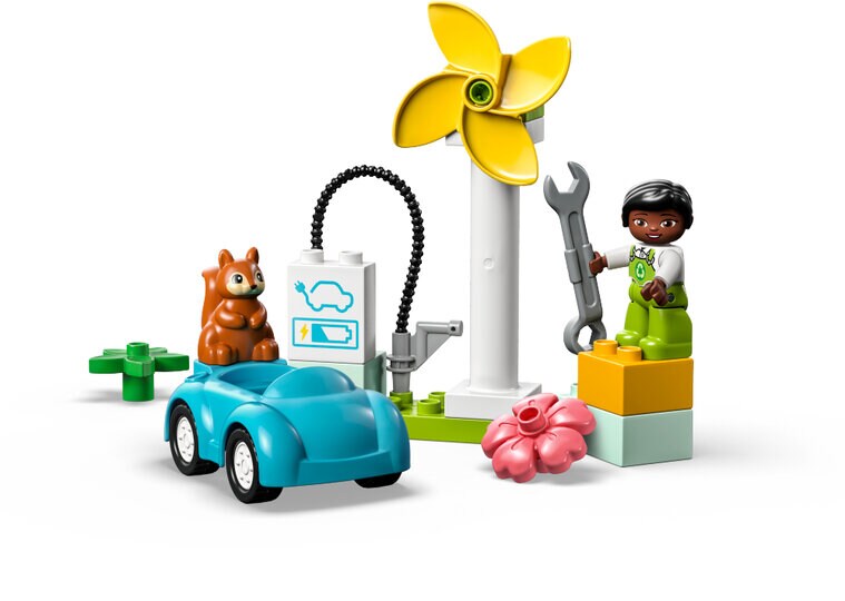 Product Image for LEGO Duplo - Vindkraftverk och elbil 2+