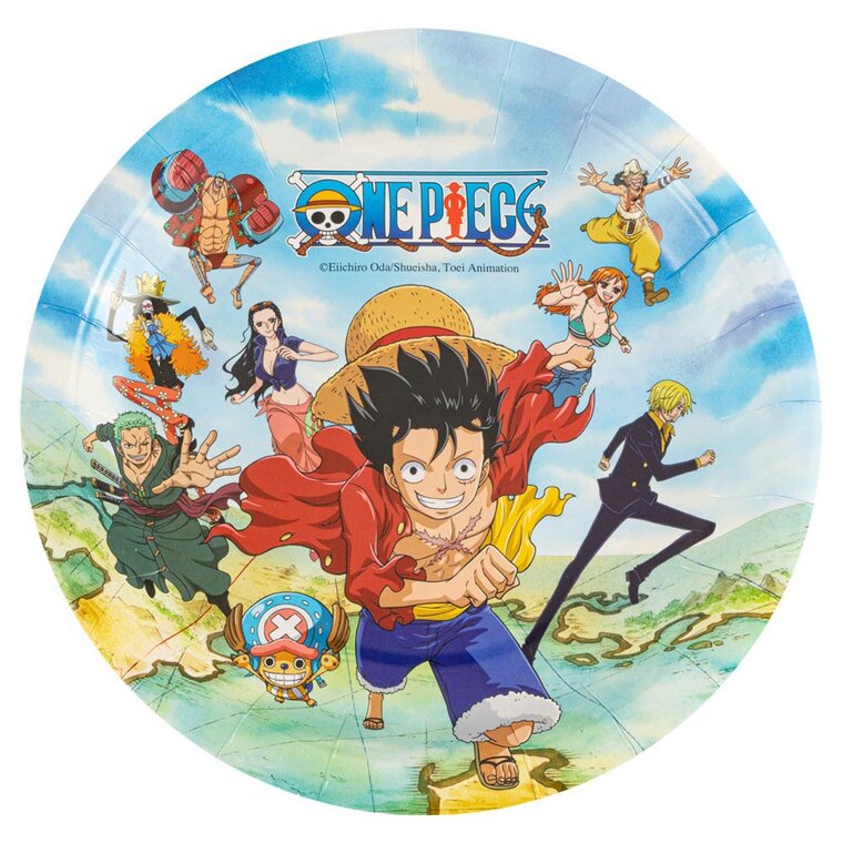 Product Image for One Piece - Tallrikar 8-pack