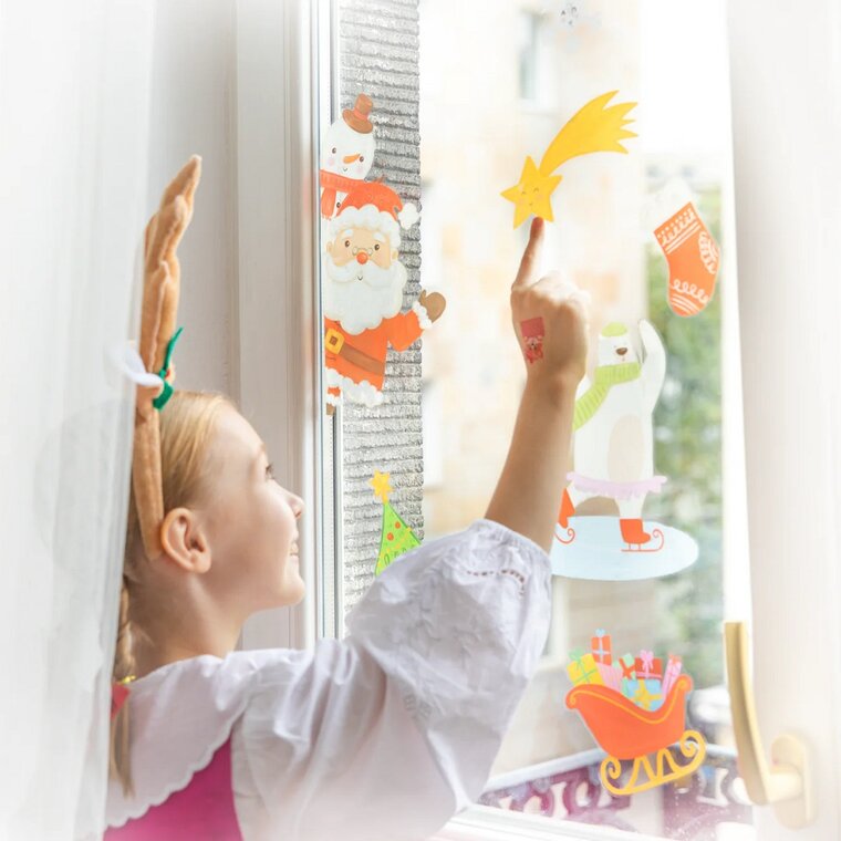 Product Image for Fönsterstickers Julmotiv 30 st.