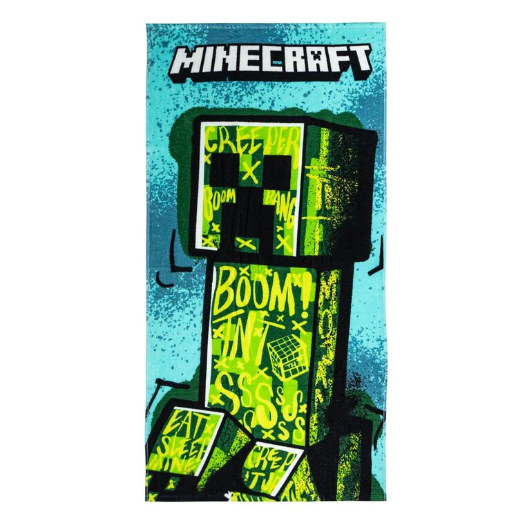 Product Image for Minecraft - Handduk Bomull 70 x 140 cm
