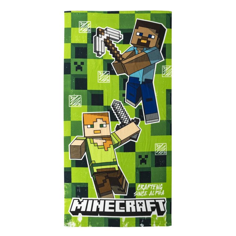 Product Image for Minecraft - Badhandduk 70 x 140 cm