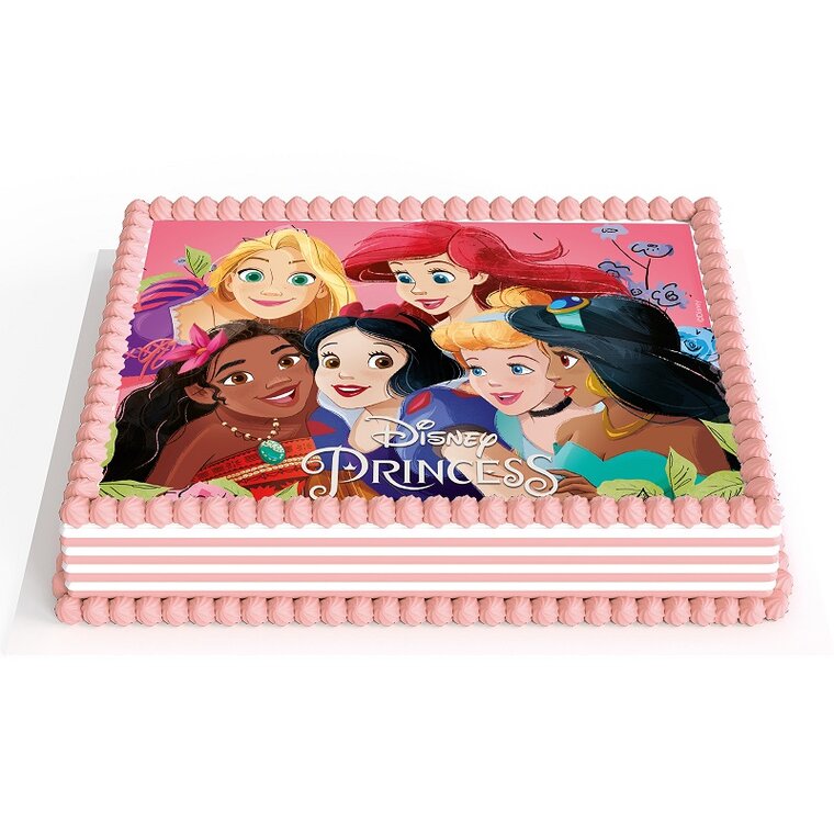 Product Image for Tårtbild Disney Prinsessor - Sockerpasta 15 x 21 cm