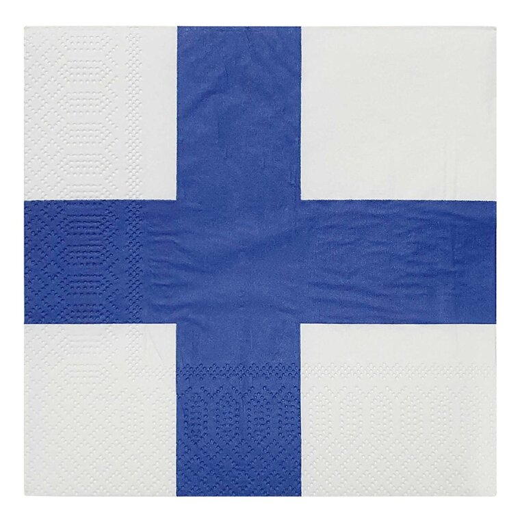 Product Image for Servetter Finska Flaggan 20-pack