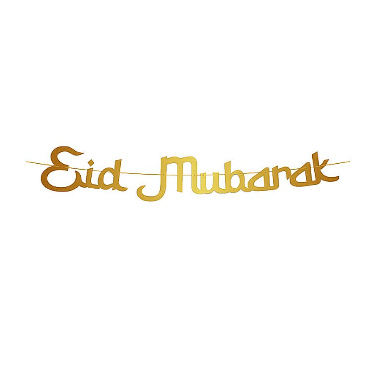 Product Image for Eid Mubarak - Girlang Guldfolierad 2 meter