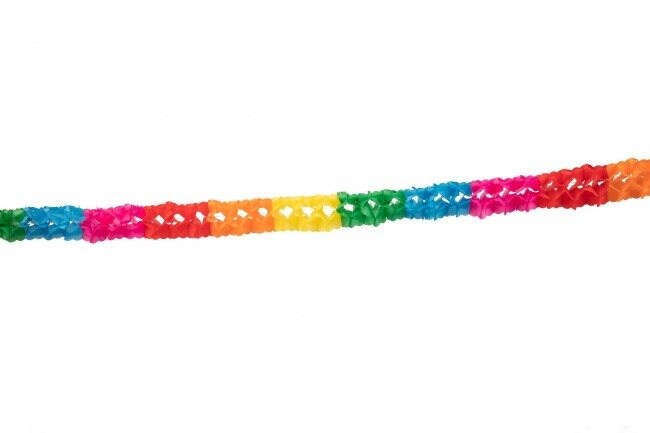 Product Image for Pappersgirlang Regnbågsfärgad 4 meter