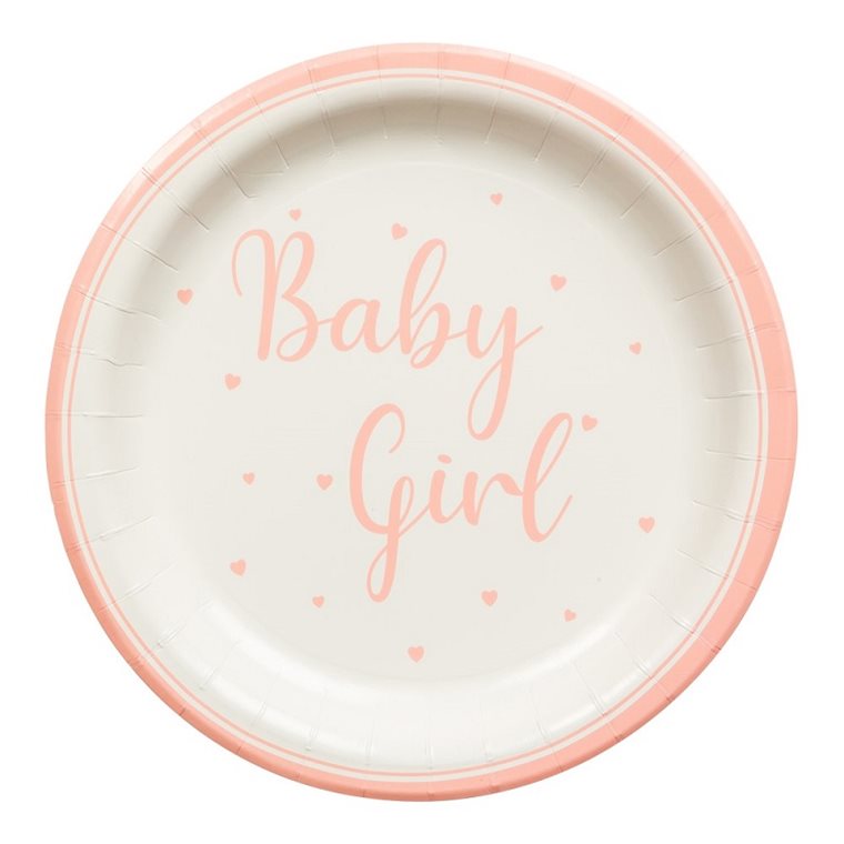 Product Image for Babyshower Baby Girl - Tallrikar 8-pack