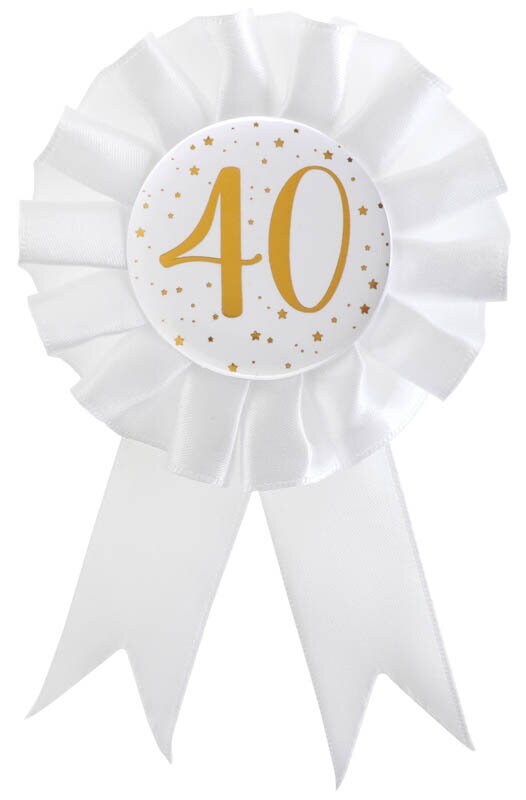 Product Image for Dekorationsrosett 40 år