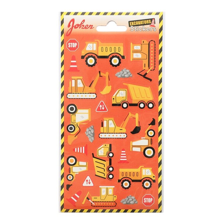 Product Image for Klistermärken Anläggningsfordon