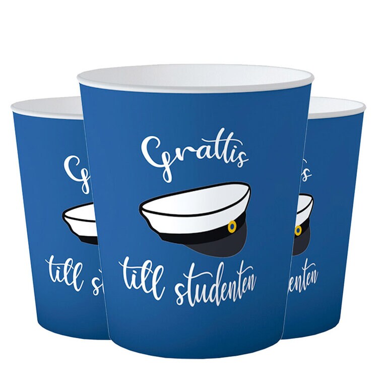 Product Image for Pappmuggar Studentmössa 8-pack