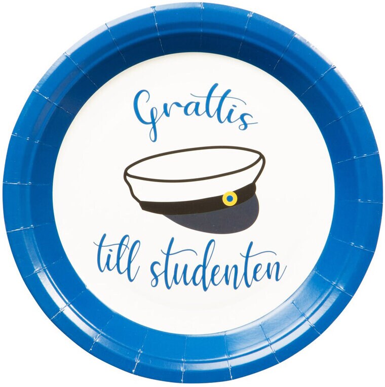 Product Image for Tallrikar Studentmössa 8-pack