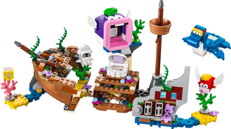 Product Image for LEGO Super Mario - Dorries sjunkna skeppsvrak - Expansionsset 7+