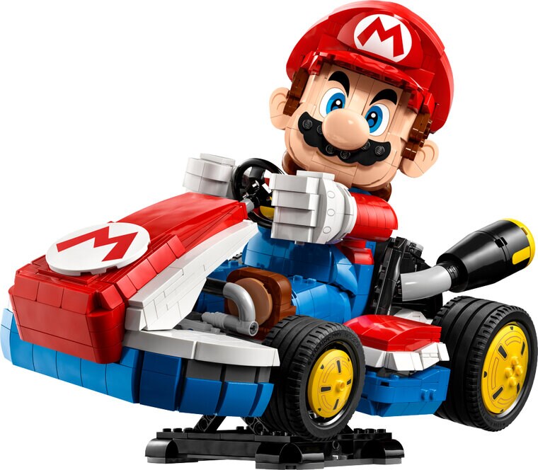 Product Image for LEGO Super Mario - Mario Kart: Mario &amp; Standard Kart 18+
