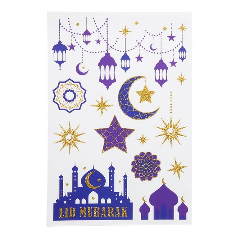 Product Image for Eid Mubarak - Fönsterklistermärken 2 ark