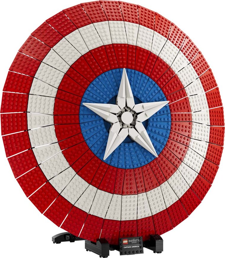 Product Image for LEGO Marvel - Captain Americas sköld 18+