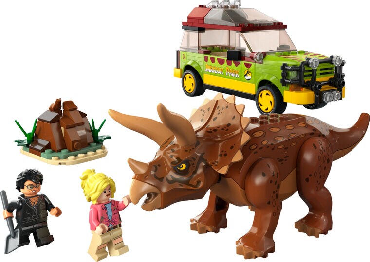 Product Image for LEGO Jurassic World - Triceratopsforskning 8+