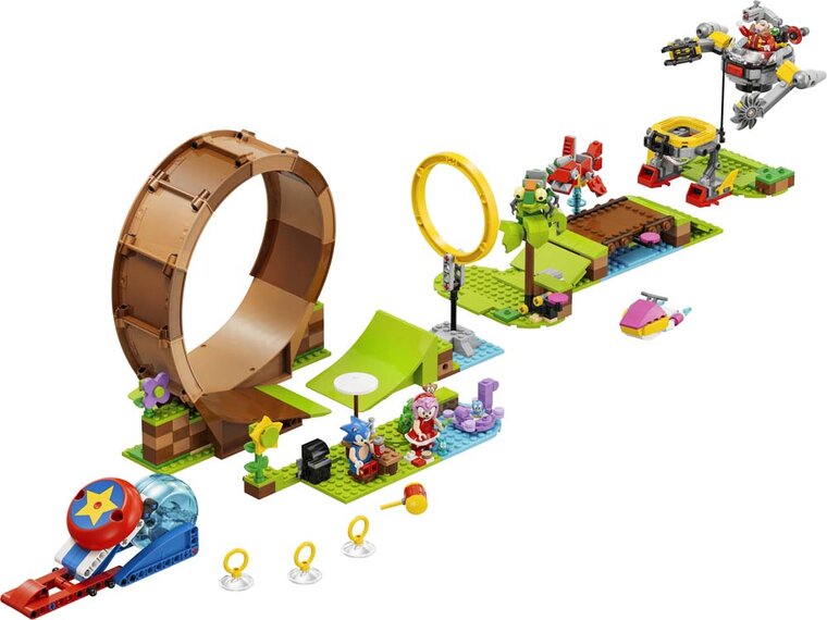 Product Image for LEGO Sonic The Hedgehog - Sonics looputmaning i Green Hill Zone 8+