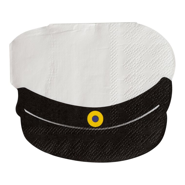 Product Image for Servetter formade som studentmössor 16-pack