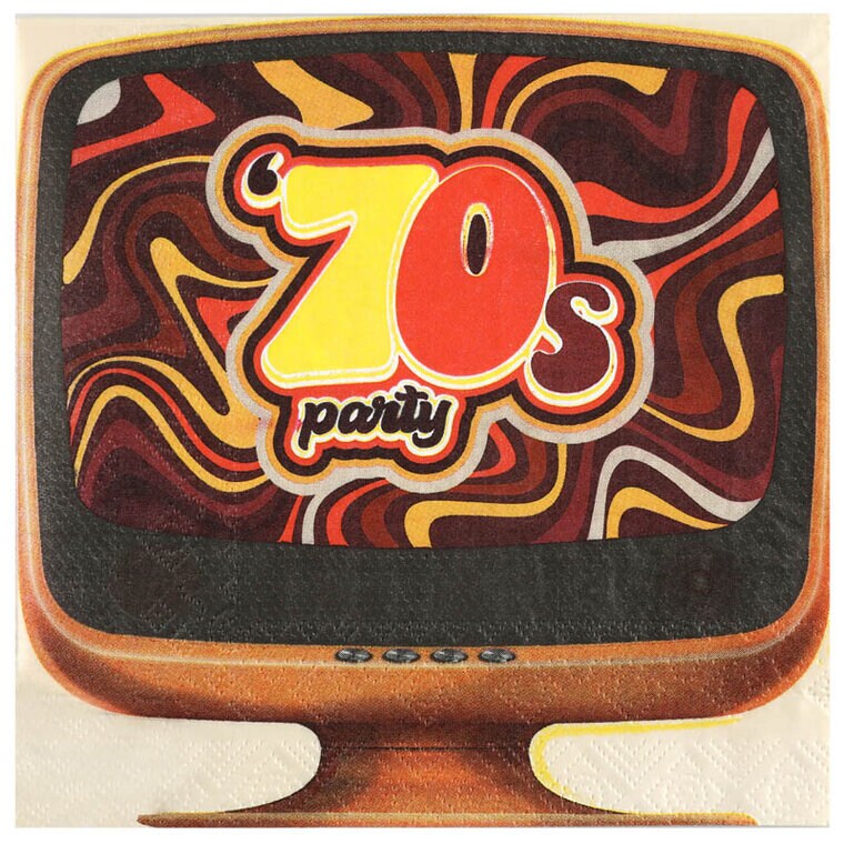 Product Image for Back to the 70's - Servetter 20-pack