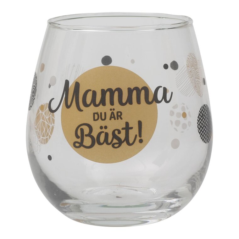 Product Image for Dricksglas Mamma du är bäst