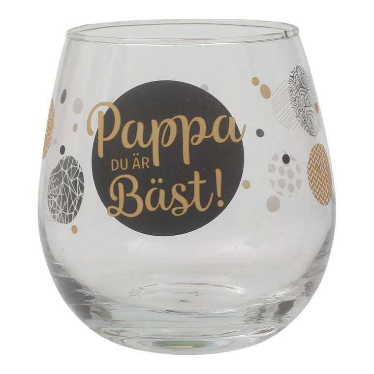 Product Image for Dricksglas Pappa du är bäst