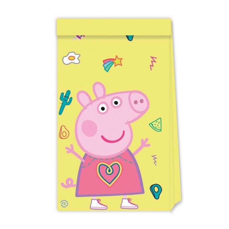 Product Image for Greta Gris - Kalaspåsar av papper 4-pack