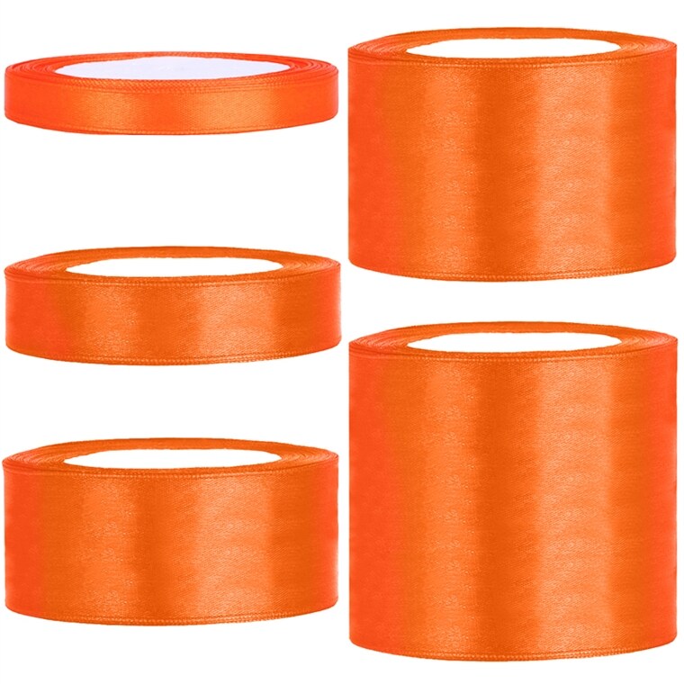 Product Image for Satinband, Orange 25 meter