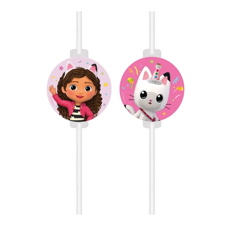 Product Image for Gabby's Dockskåp - Sugrör 4-pack