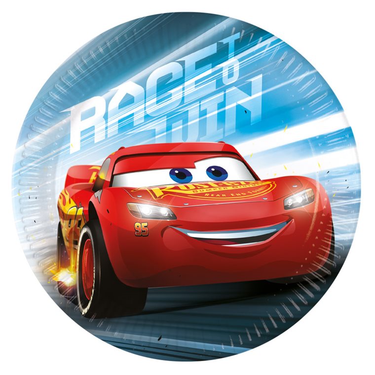 Product Image for Disney Bilar - Assietter 8-pack