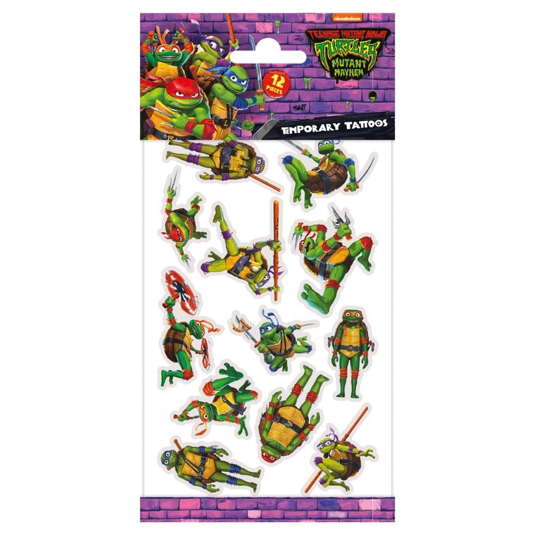 Product Image for Tatueringar - Ninja Turtles 12-pack