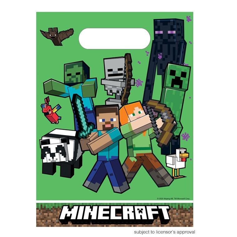 Product Image for Minecraft Kalaspåsar 6-pack