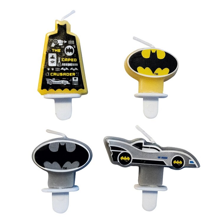 Product Image for Batman Hero - Tårtljus 4-pack
