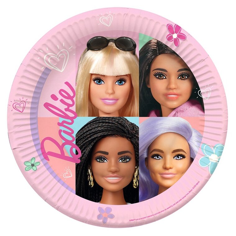 Product Image for Barbie Sweet Life - Tallrikar 8-pack
