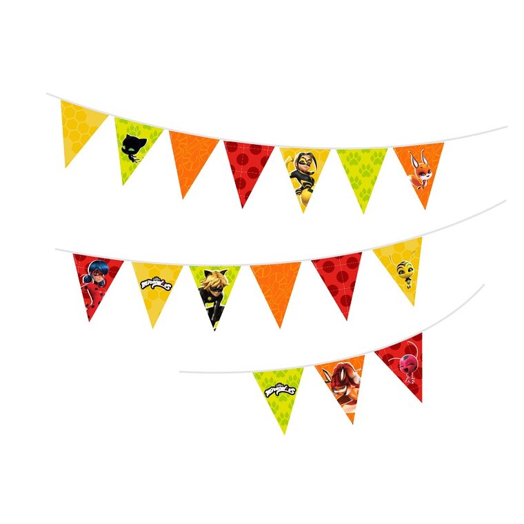 Product Image for Miraculous Ladybug - Flaggirlang 200 cm