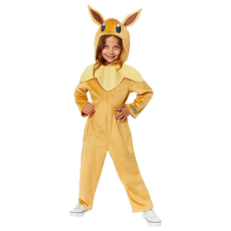 Product Image for Pokémon Eevee Jumpsuit Maskeraddräkt Barn 8-10 år (128-134 cm)