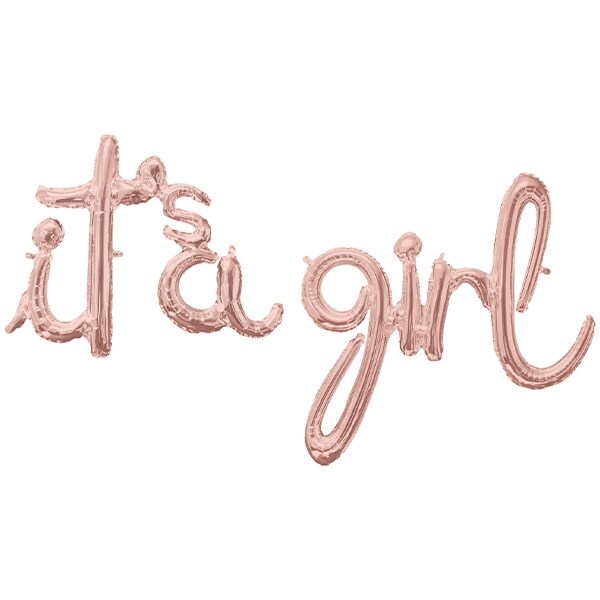 Product Image for Folieballong - It´s a Girl Roseguld