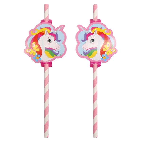 Product Image for Enhörning - Sugrör 8-pack