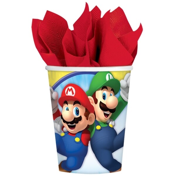 Product Image for Super Mario - Pappmuggar 8-pack