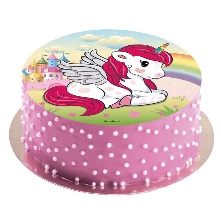 Product Image for Tårtbild Unicorn - Oblat 20 cm (C)