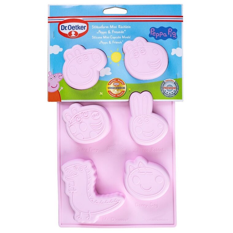 Product Image for Peppa Pig - Silikonform Peppa med vänner