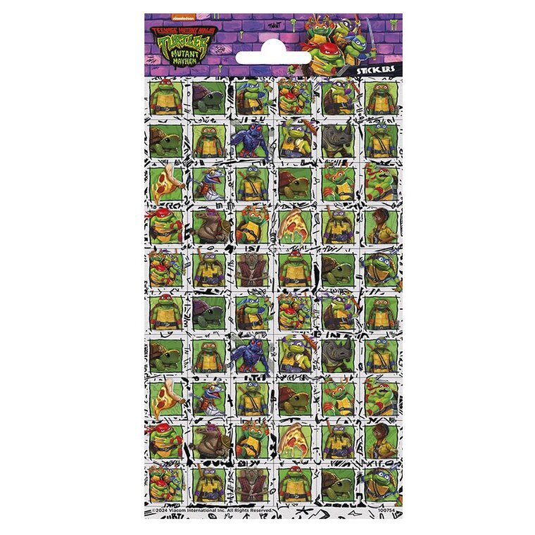 Product Image for Ninja Turtles - Klistermärken 60-pack