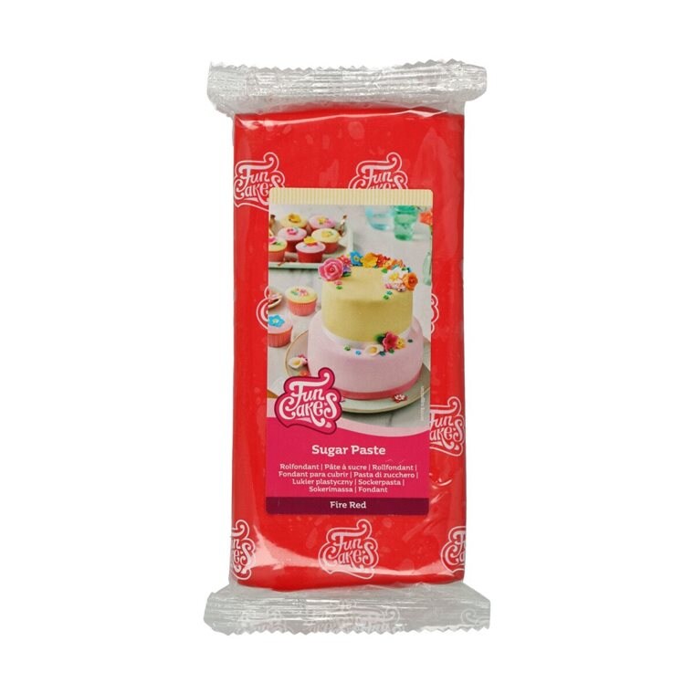 Product Image for FunCakes - Sockerpasta Röd 1 kg
