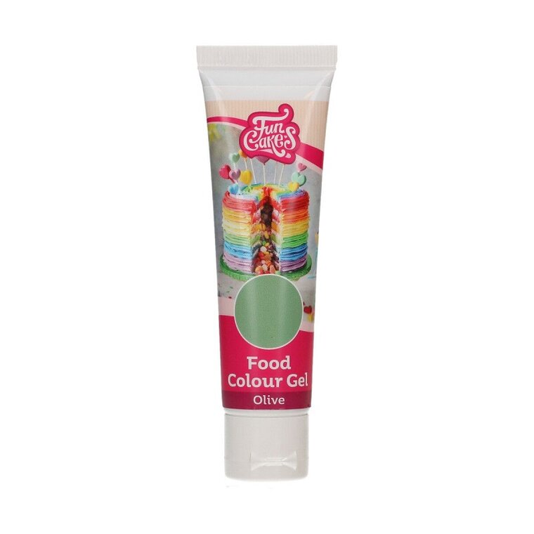 Product Image for FunCakes Pastafärg Olivgrön 30 gram