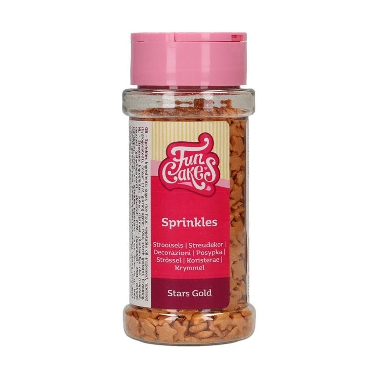 Product Image for FunCakes - Strössel Guldstjärnor 60 gram