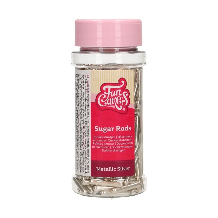 Product Image for FunCakes - Strössel Silverstavar XL 70 gram