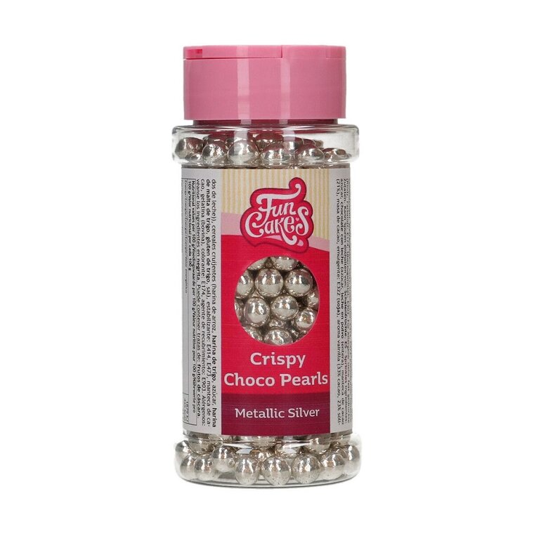 Product Image for FunCakes - Chokladpärlor Metallic Silver 60 gram