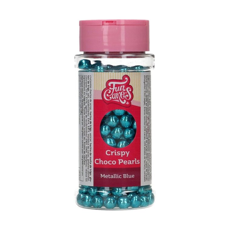 Product Image for FunCakes - Chokladpärlor Metallic Blå 60 gram