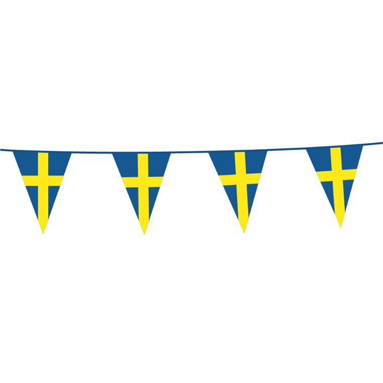 Product Image for Flaggirlang Svenska Flaggan 10 meter