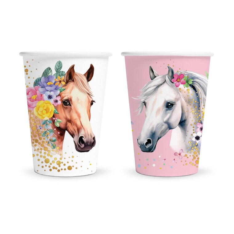 Product Image for Hästar Pappmuggar 8-pack